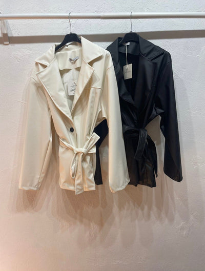 Blazer ecopelle